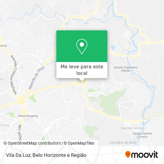 Vila Da Luz mapa