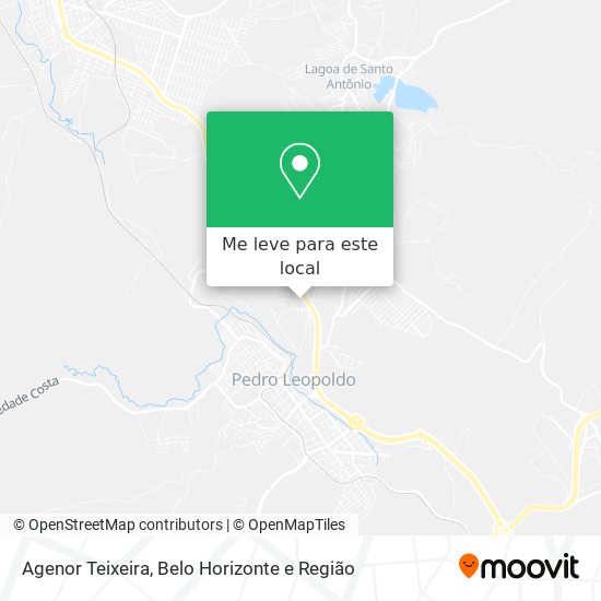 Agenor Teixeira mapa