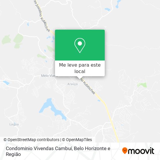 Condomínio Vivendas Cambuí mapa