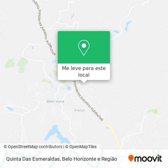 Quinta Das Esmeraldas mapa