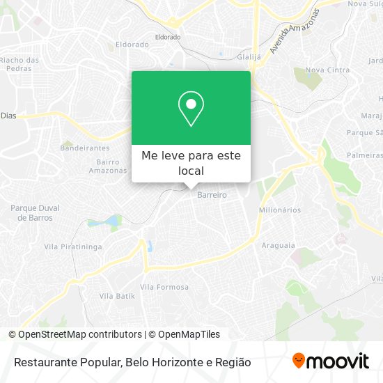Restaurante Popular mapa