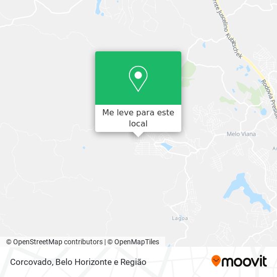 Corcovado mapa