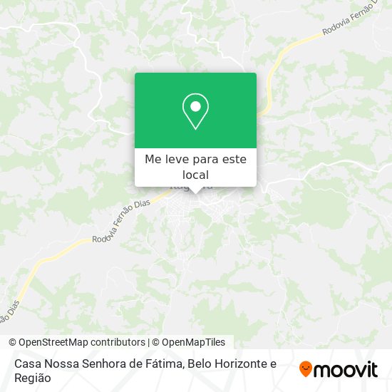 Casa Nossa Senhora de Fátima mapa