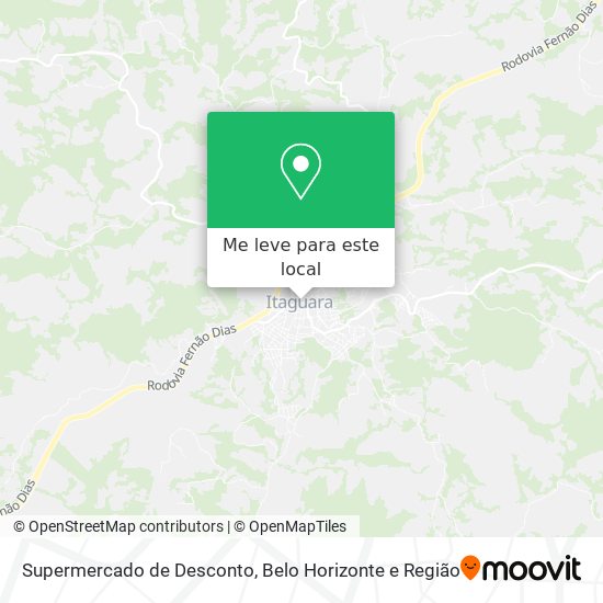 Supermercado de Desconto mapa