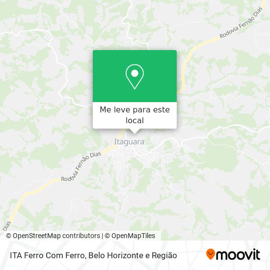 ITA Ferro Com Ferro mapa