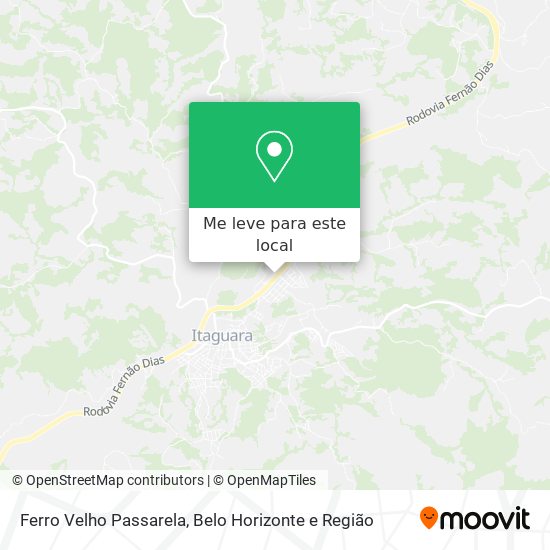 Ferro Velho Passarela mapa