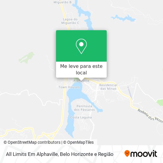 All Limits Em Alphaville mapa
