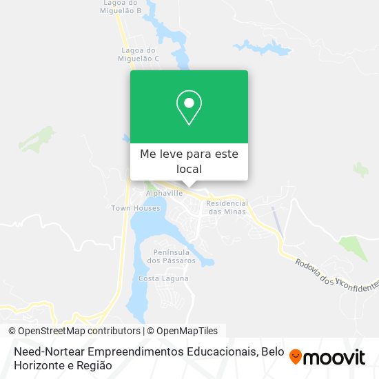 Need-Nortear Empreendimentos Educacionais mapa