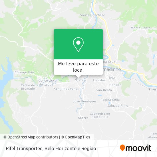 Rifel Transportes mapa