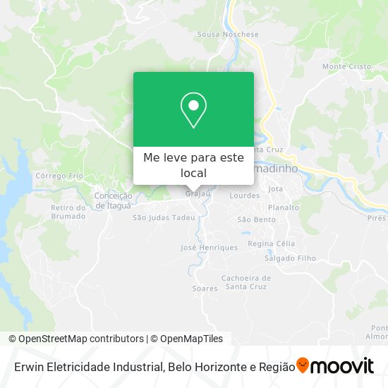 Erwin Eletricidade Industrial mapa