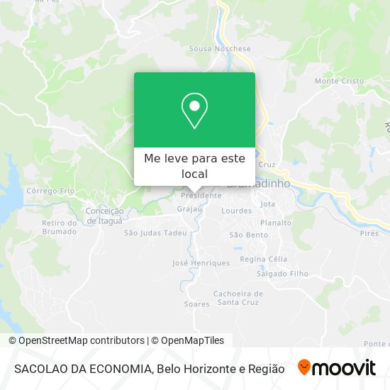 SACOLAO DA ECONOMIA mapa