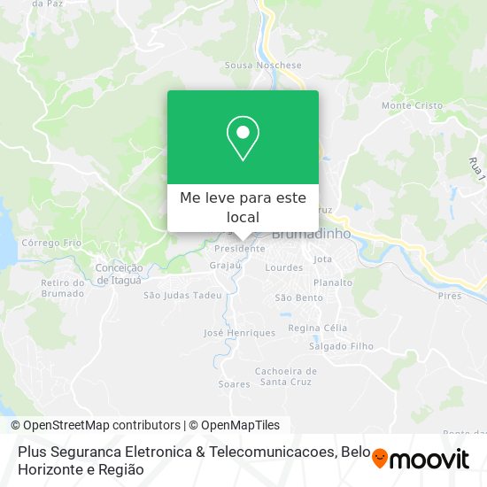 Plus Seguranca Eletronica & Telecomunicacoes mapa