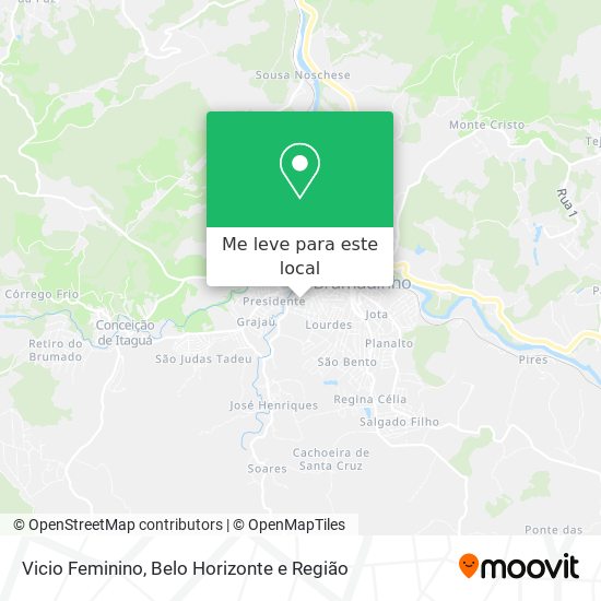 Vicio Feminino mapa