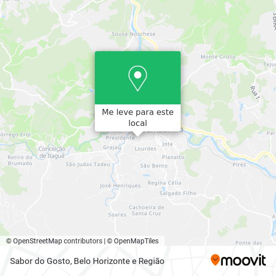 Sabor do Gosto mapa