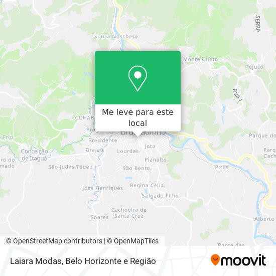 Laiara Modas mapa