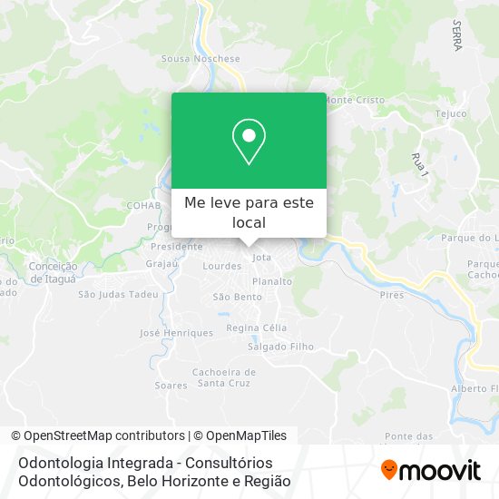 Odontologia Integrada - Consultórios Odontológicos mapa