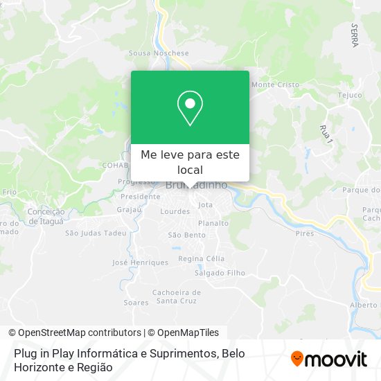 Plug in Play Informática e Suprimentos mapa