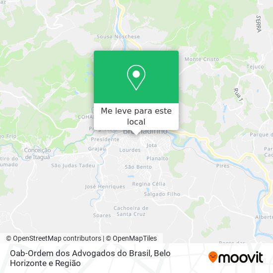 Oab-Ordem dos Advogados do Brasil mapa