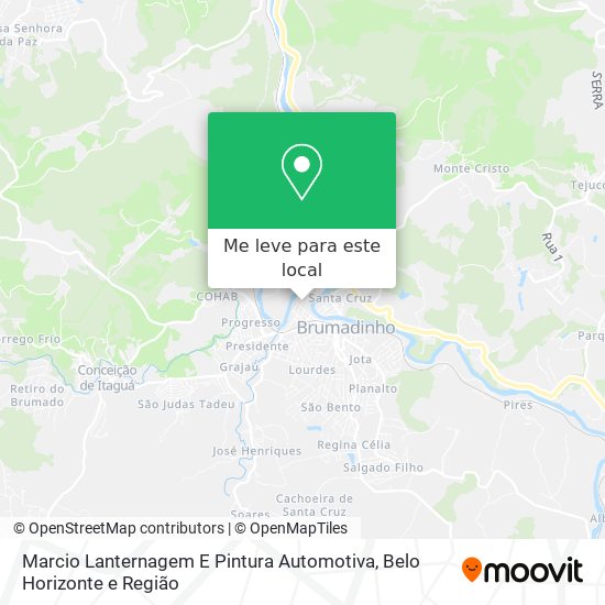 Marcio Lanternagem E Pintura Automotiva mapa