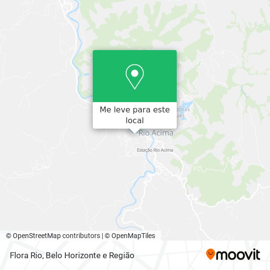 Flora Rio mapa