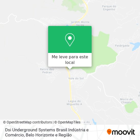 Dsi Underground Systems Brasil Indústria e Comércio mapa