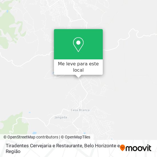 Tiradentes Cervejaria e Restaurante mapa