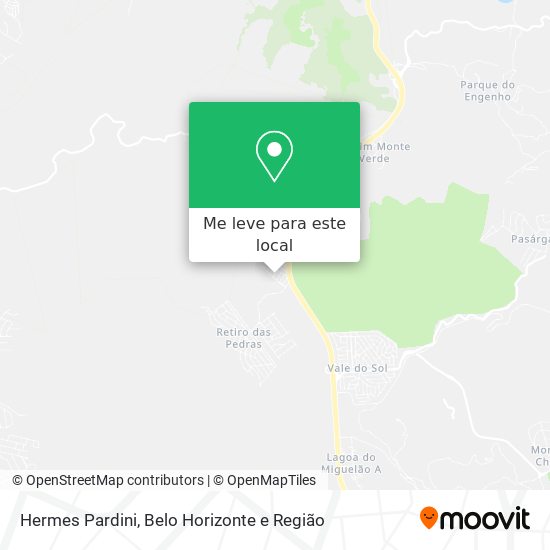 Hermes Pardini mapa