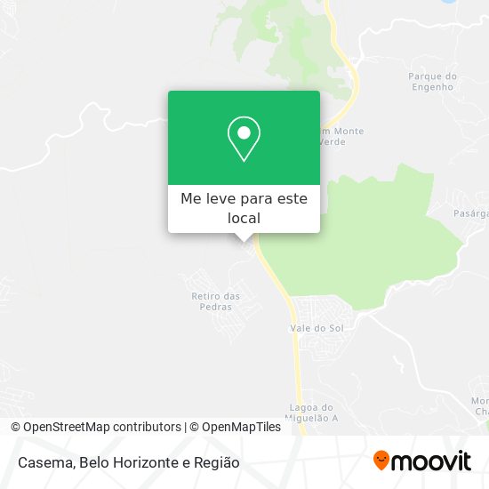 Casema mapa