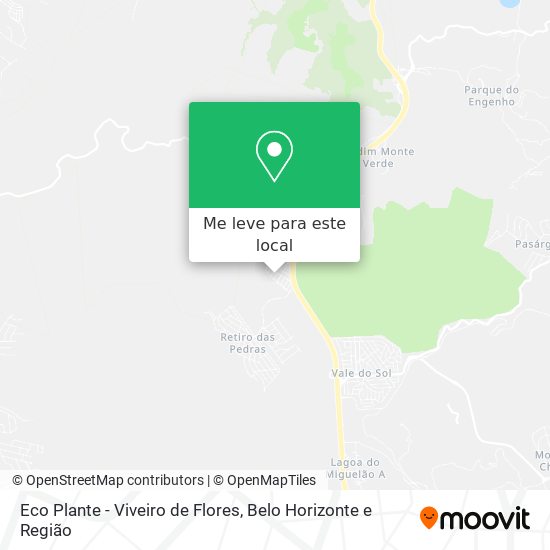 Eco Plante - Viveiro de Flores mapa