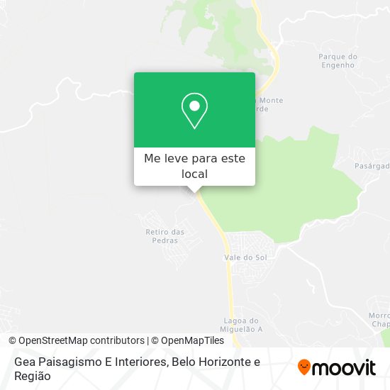 Gea Paisagismo E Interiores mapa