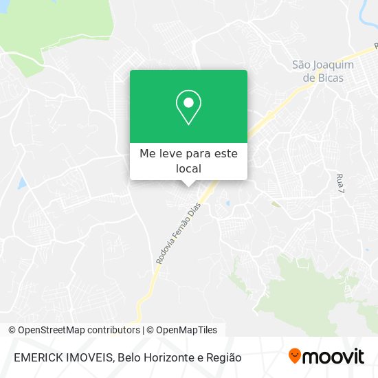 EMERICK IMOVEIS mapa