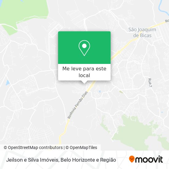Jeilson e Silva Imóveis mapa