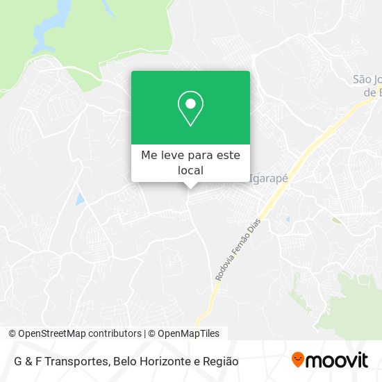 G & F Transportes mapa
