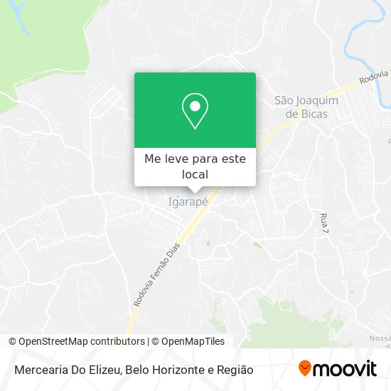 Mercearia Do Elizeu mapa