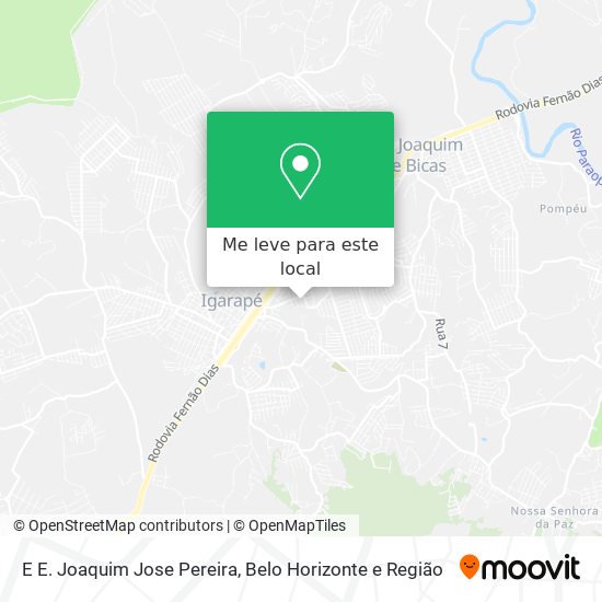 E E. Joaquim Jose Pereira mapa