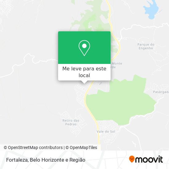 Fortaleza mapa