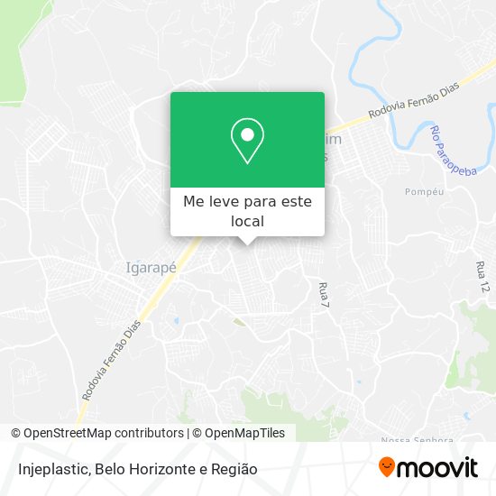 Injeplastic mapa