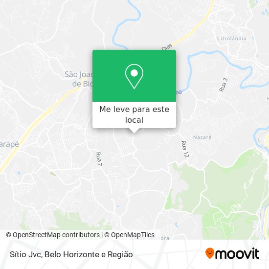 Sítio Jvc mapa
