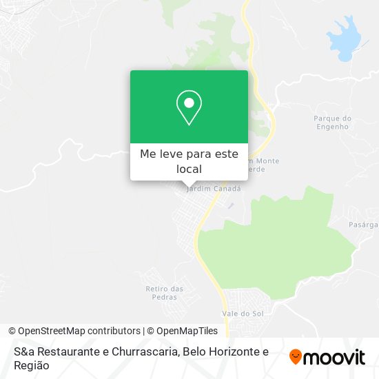 S&a Restaurante e Churrascaria mapa