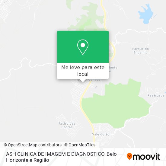 ASH CLINICA DE IMAGEM E DIAGNOSTICO mapa