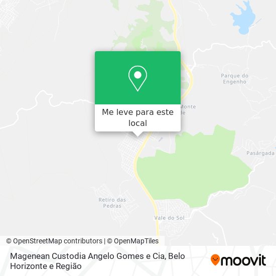 Magenean Custodia Angelo Gomes e Cia mapa