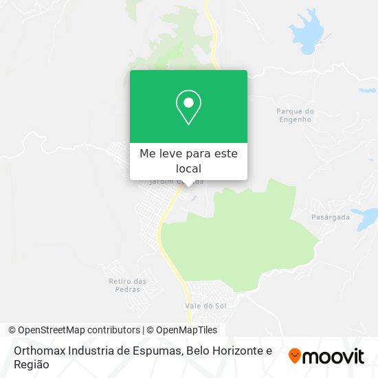 Orthomax Industria de Espumas mapa