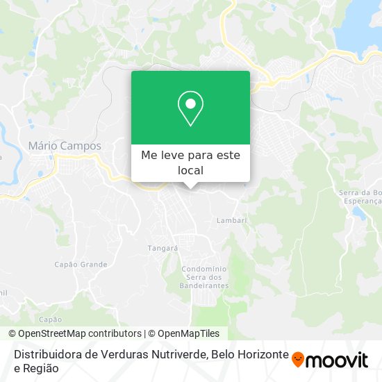Distribuidora de Verduras Nutriverde mapa