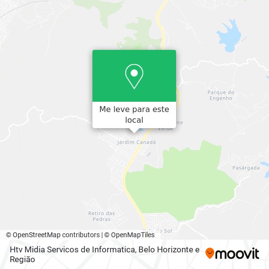 Htv Midia Servicos de Informatica mapa
