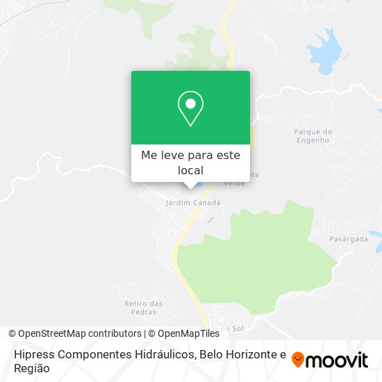 Hipress Componentes Hidráulicos mapa