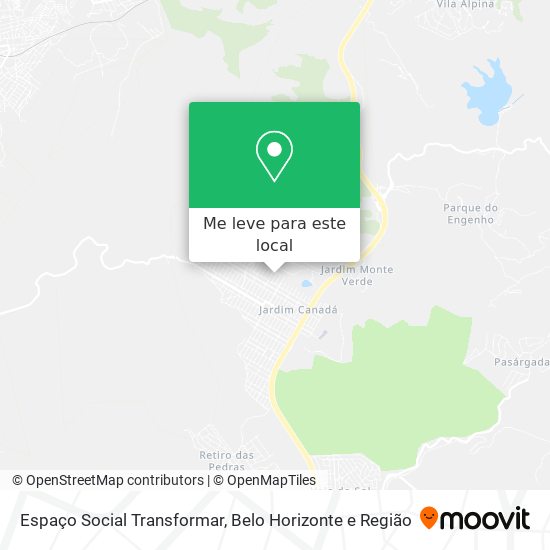 Espaço Social Transformar mapa