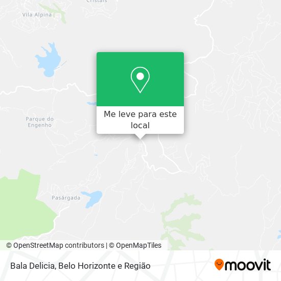 Bala Delicia mapa