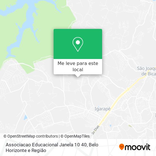 Associacao Educacional Janela 10 40 mapa