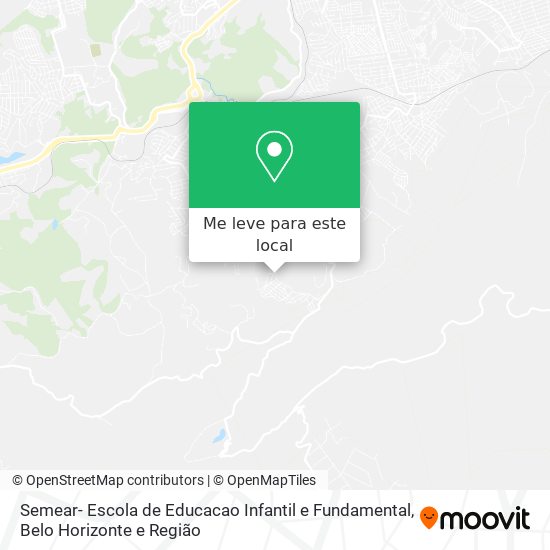 Semear- Escola de Educacao Infantil e Fundamental mapa