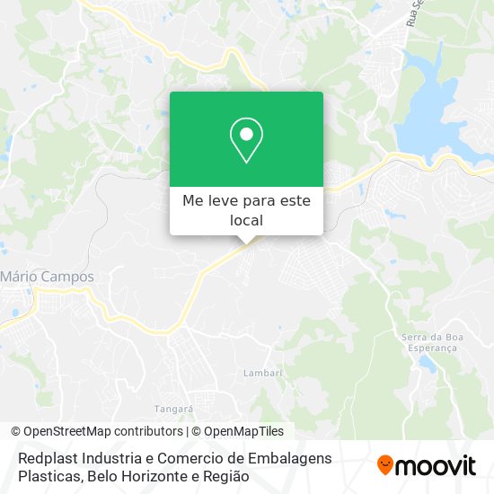 Redplast Industria e Comercio de Embalagens Plasticas mapa